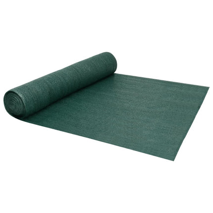 Insynsskyddsnät grön 1,5x25 m HDPE 150 g/m²