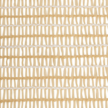 Insynsskyddsnät beige 2x50 m HDPE 75 g/m²