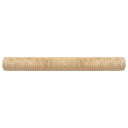 Insynsskyddsnät beige 3,6x10 m HDPE 75 g/m²