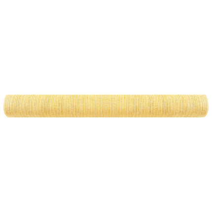Insynsskyddsnät beige 2x25 m HDPE 150 g/m²