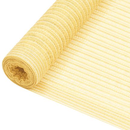 Insynsskyddsnät beige 2x50 m HDPE 150 g/m²