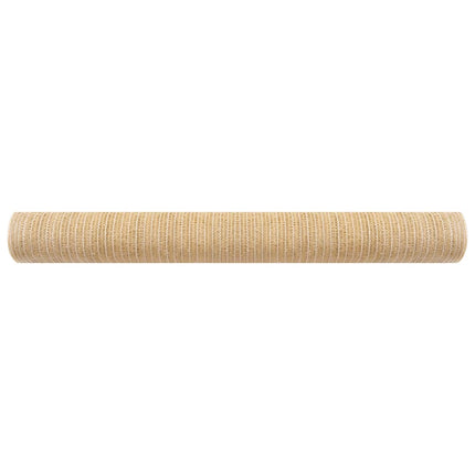 Insynsskyddsnät beige 1x10 m HDPE 195 g/m²