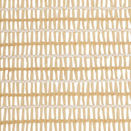 Insynsskyddsnät beige 2x50 m HDPE 195 g/m²