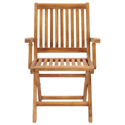 Trädgårdsstolar 2 st med taupe dynor massiv teak