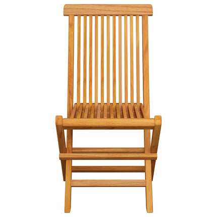 Trädgårdsstolar med taupe dynor 4 st massiv teak