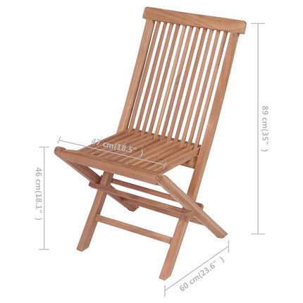 Trädgårdsstolar med beige dynor 4 st massiv teak
