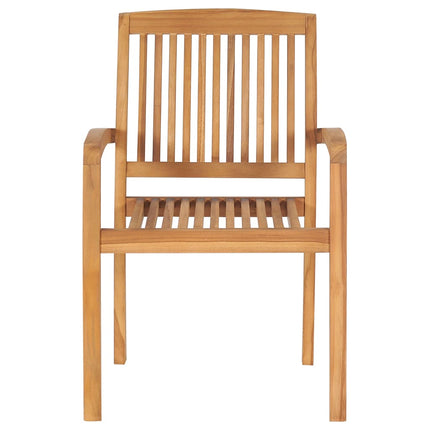 Trädgårdsstolar 2 st med taupe dynor massiv teak