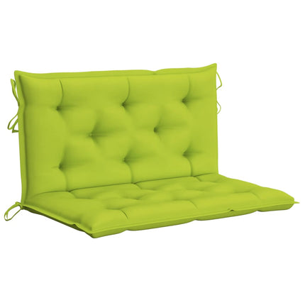 2-sits hammock med palmblad och dynor bambu 202 cm