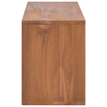TV-bänk 90x30x40 cm massiv teak
