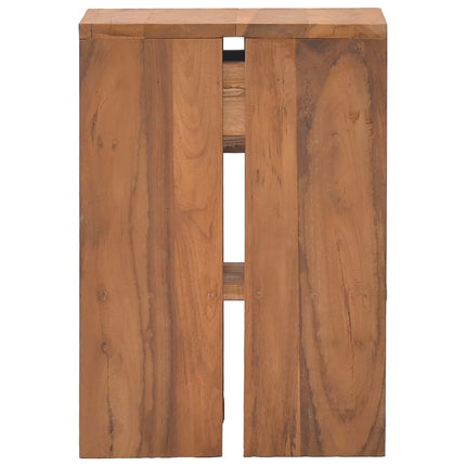 Sängbord 20x35x50 cm massiv teak