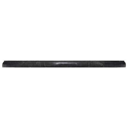 Bordsskiva svart Ø50x2,5 cm marmor