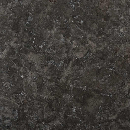 Bordsskiva svart Ø60x2,5 cm marmor