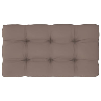 Mittensektion till pallsoffa vit impregnerad furu