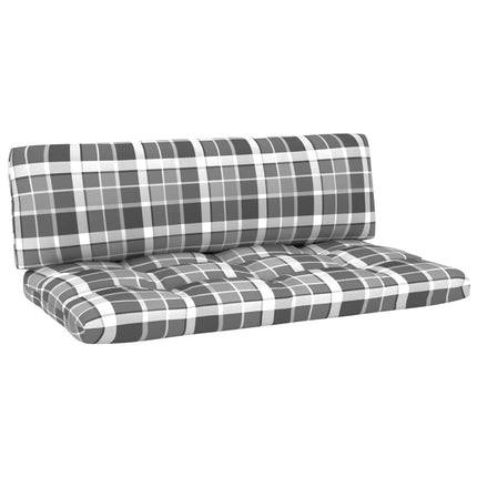 Mittensektion till pallsoffa vit impregnerad furu
