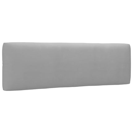 Mittensektion till pallsoffa svart impregnerad furu
