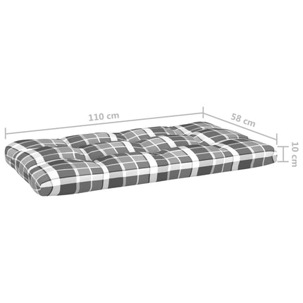 Mittensektion till pallsoffa honungsbrun impregnerad furu