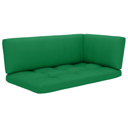 Hörnsektion till pallsoffa svart impregnerad furu