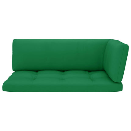 Hörnsektion till pallsoffa svart impregnerad furu