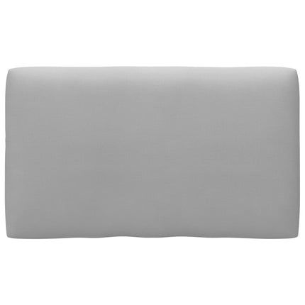 Pallsoffa 2-sits med dynor svart impregnerad furu