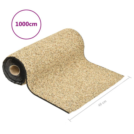 Kantmatta naturlig sand 1000x40 cm