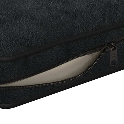 Hundsoffa svart 72x45x30 cm plysch