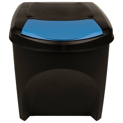Staplingsbara soptunnor 4 st antracit 100 L