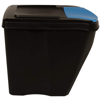 Staplingsbara soptunnor 4 st antracit 100 L