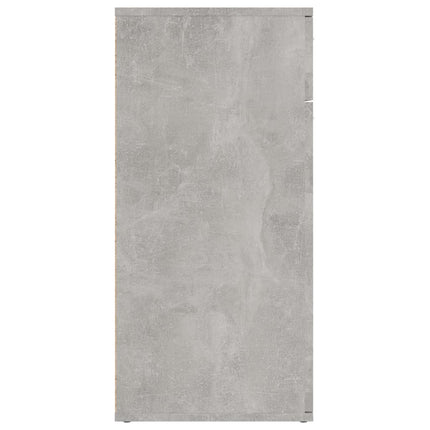 Skänk betonggrå 80x36x75 cm konstruerat trä