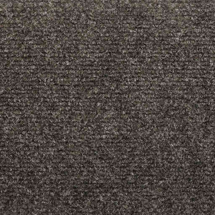Trappmattor självhäftande 10 st 65x21x4 cm antracit halvrunda stora