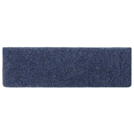 Trappmattor självhäftande 5 st 65x21x4 cm antracit rektangulär kant