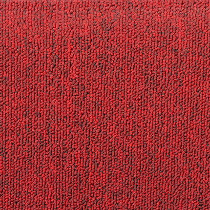 Trappmattor 10 st 65x24x4 cm röd halvrunda stora