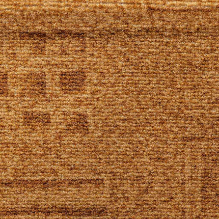 Trappstegsmattor självhäftande 10 st 65x21x4 cm beige