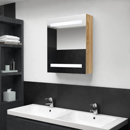 Badrumsspegel LED ek 50x14x60 cm