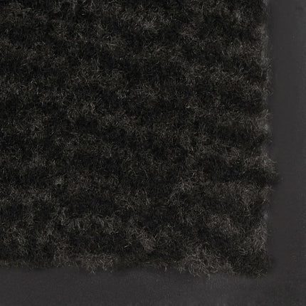 Dörrmatta tuftad 60x180 cm svart