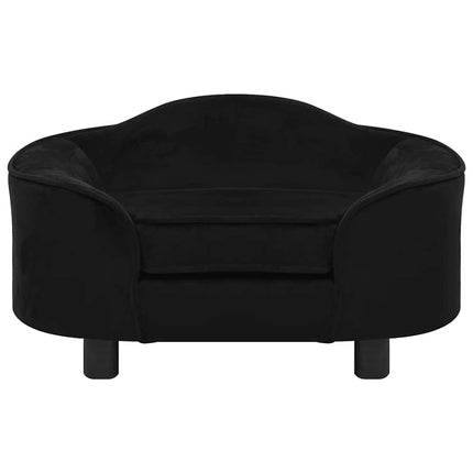 Hundsoffa Svart 67x47x36 cm plysch