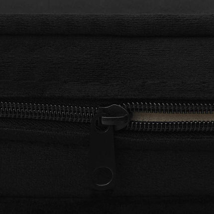 Hundsoffa Svart 67x47x36 cm plysch