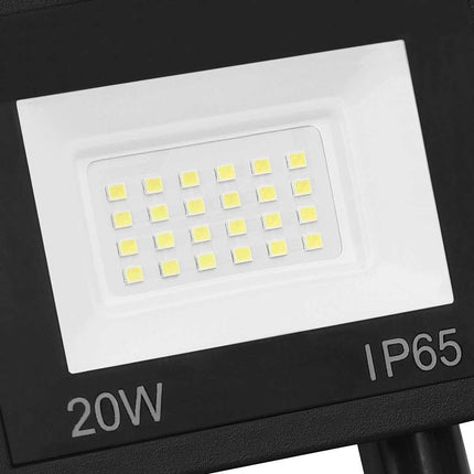 Strålkastare med sensor 20 W LED varmvit