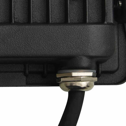 Strålkastare med sensor 100 W LED kallvit
