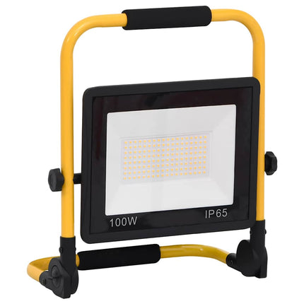 Strålkastare med handtag 100 W LED varmvit