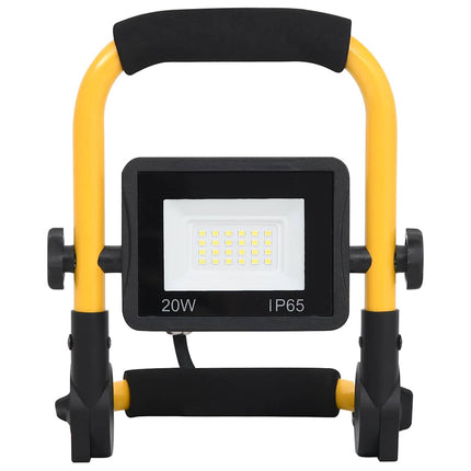 Strålkastare med handtag 20 W LED kallvit