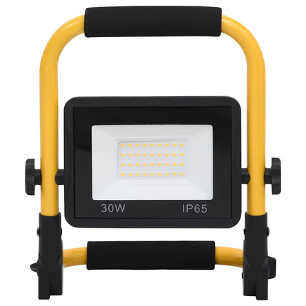 Strålkastare med handtag 30 W LED kallvit