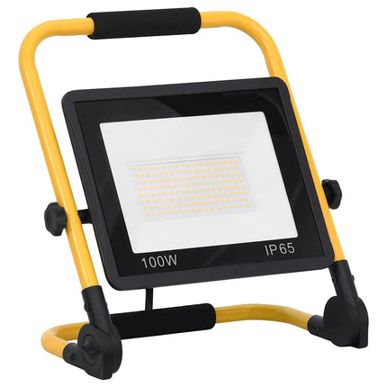Strålkastare med handtag 100 W LED kallvit
