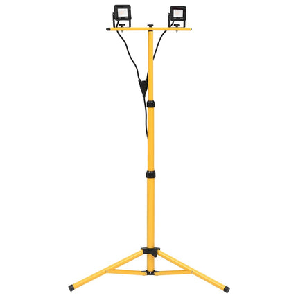 Strålkastare med stativ 2x10 W LED kallvit