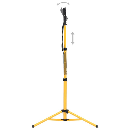 Strålkastare med stativ 2x50 W LED kallvit