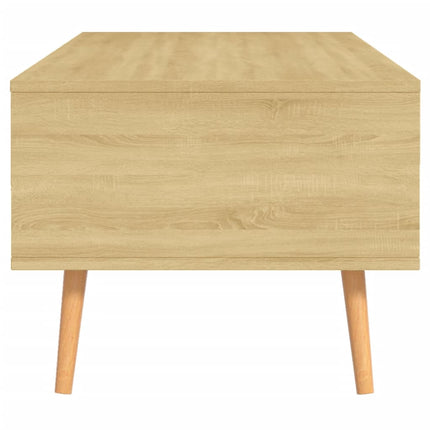 Soffbord sonoma-ek 100x49,5x43 cm konstruerat trä