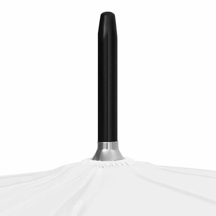 Paraply vit 130cm