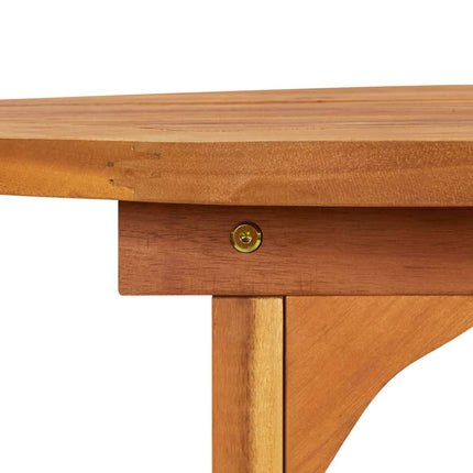 Trädgårdsbord 220x90x75 cm massivt akaciaträ