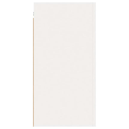 Tv-bänk vit 30,5x30x60 cm konstruerat trä