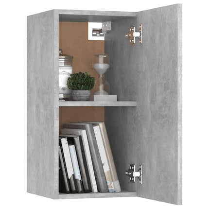 TV-skåp betonggrå 30,5x30x60 cm konstruerat trä