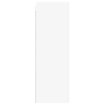 TV-skåp 2 st vit 30,5x30x90 cm konstruerat trä